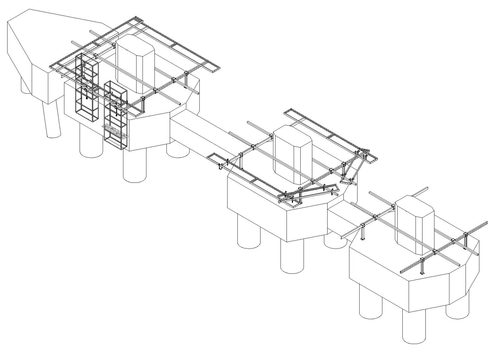 Working platform, 3D · 工作台立體圖